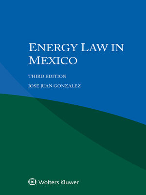 cover image of Energy Law in Mexico